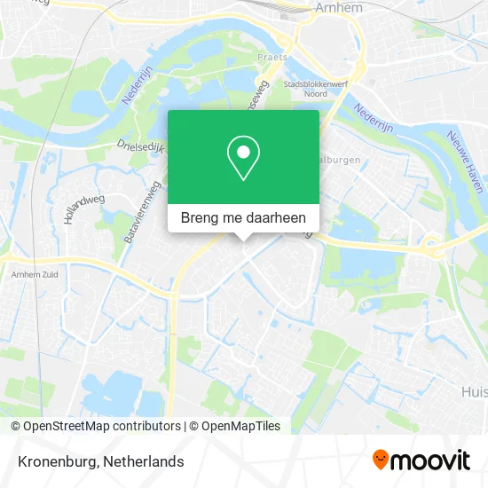 Kronenburg kaart