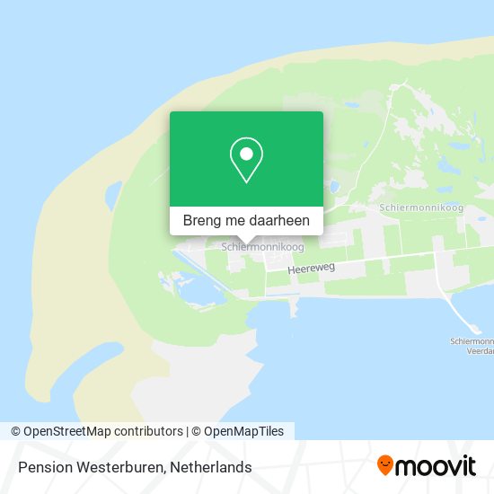Pension Westerburen kaart