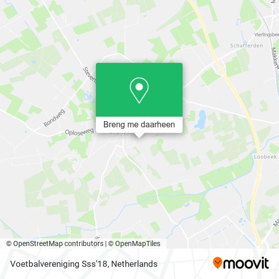 Voetbalvereniging Sss'18 kaart