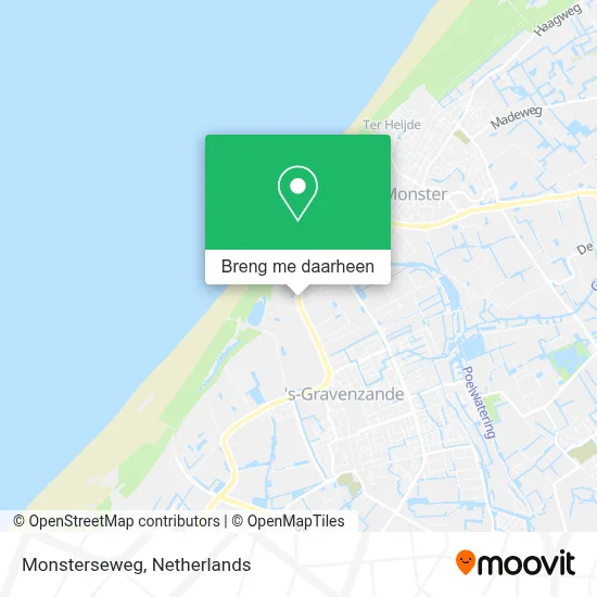 Monsterseweg kaart
