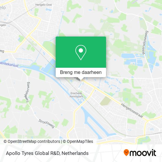 Apollo Tyres Global R&D kaart