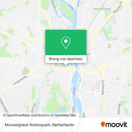 Monseigneur Nolenspark kaart