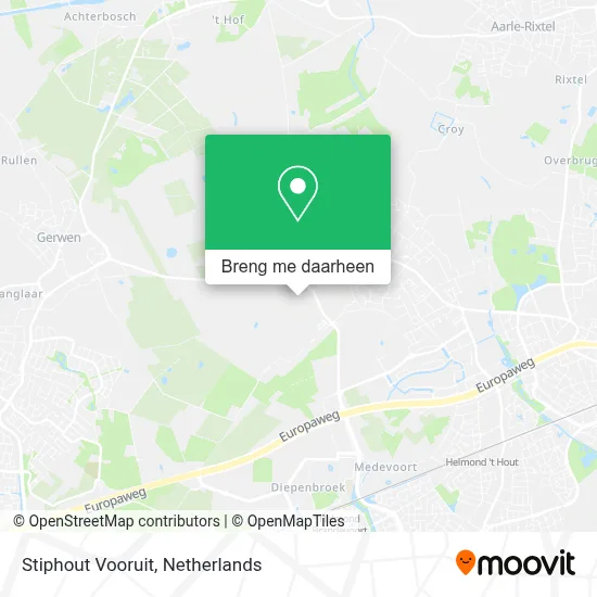 Stiphout Vooruit kaart