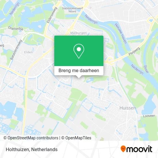 Holthuizen kaart