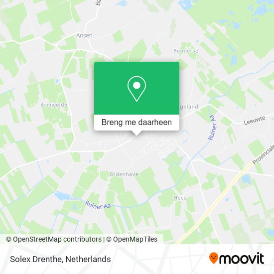 Solex Drenthe kaart