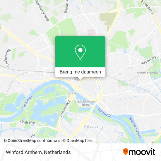 Winford Arnhem kaart