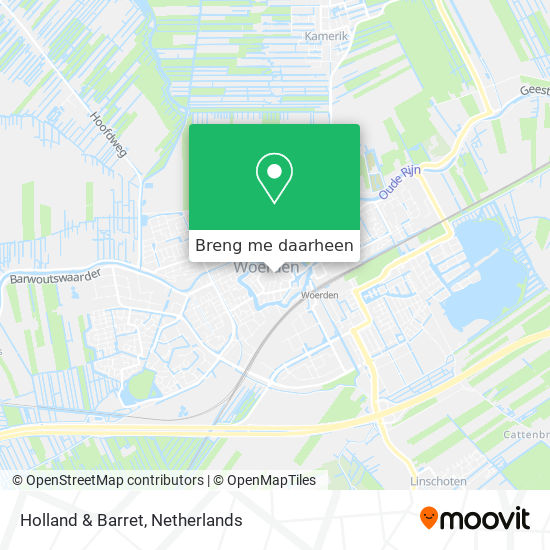 Holland & Barret kaart