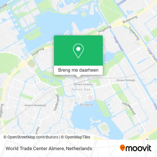 World Trade Center Almere kaart