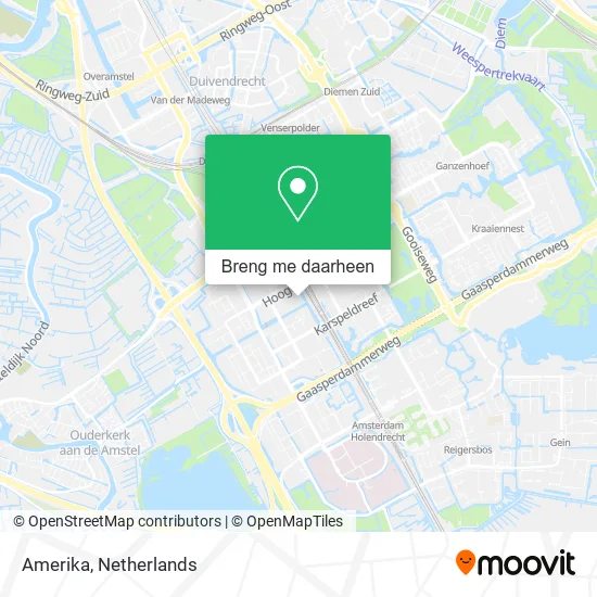 Amerika kaart