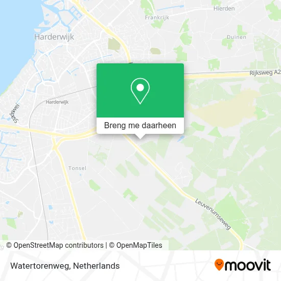 Watertorenweg kaart