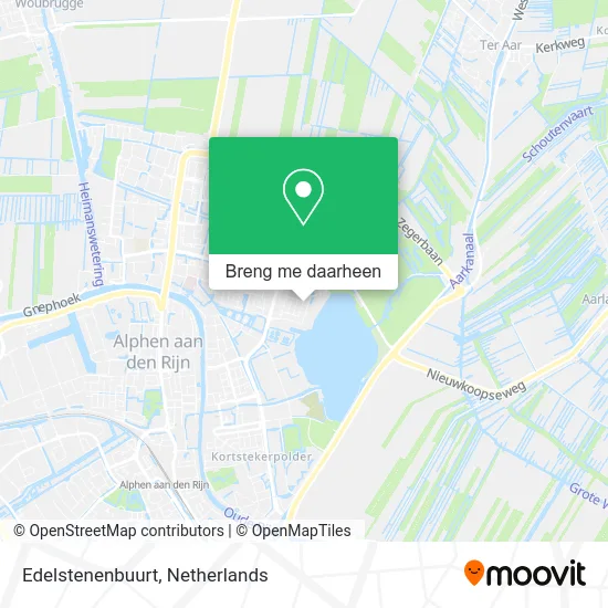 Edelstenenbuurt kaart