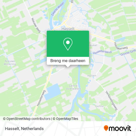 Hasselt kaart