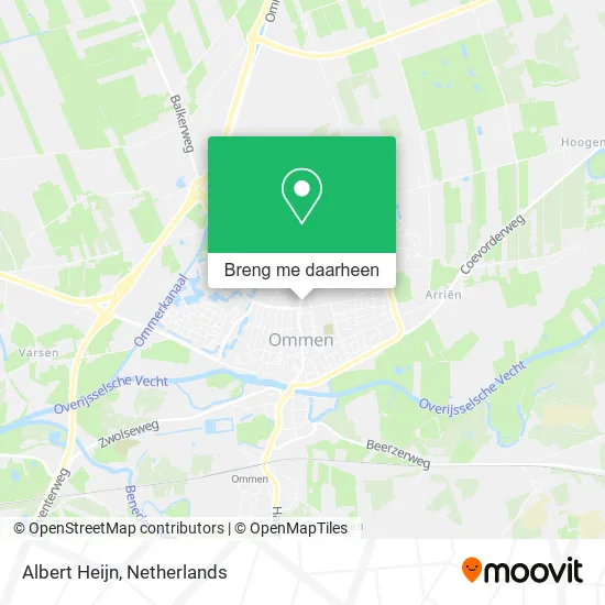 Albert Heijn kaart