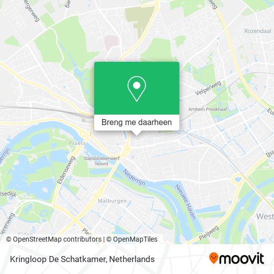 Kringloop De Schatkamer kaart