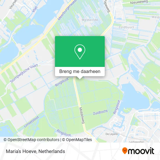 Maria's Hoeve kaart