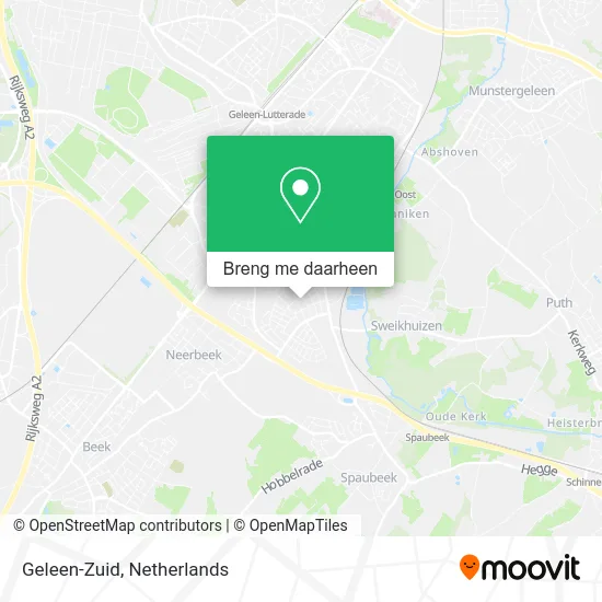 Geleen-Zuid kaart