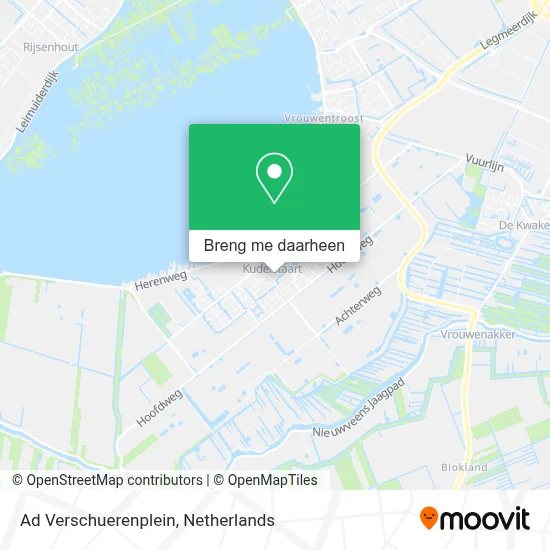 Ad Verschuerenplein kaart