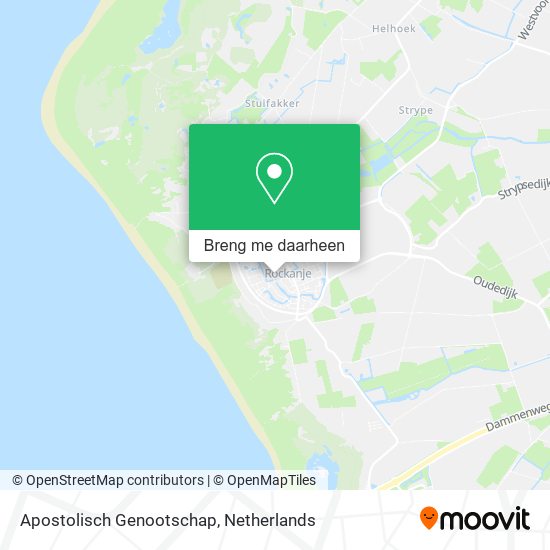 Apostolisch Genootschap kaart