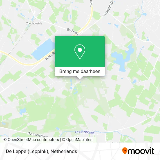 De Leppe (Leppink) kaart