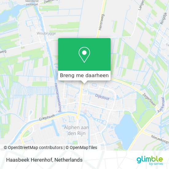 Haasbeek Herenhof kaart