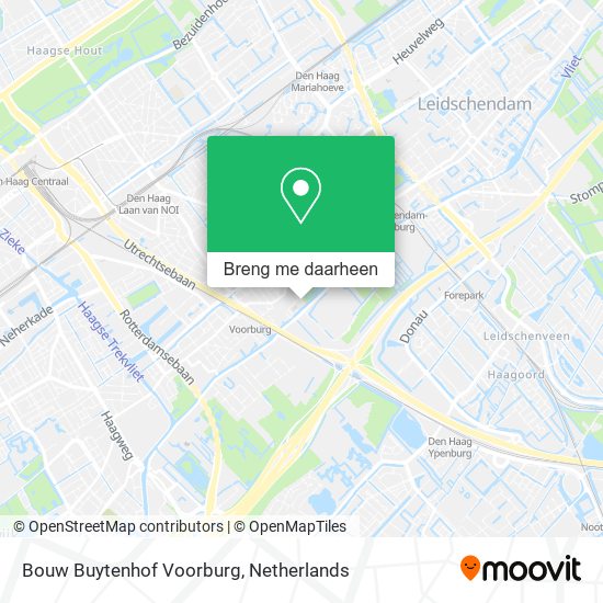 Bouw Buytenhof Voorburg kaart