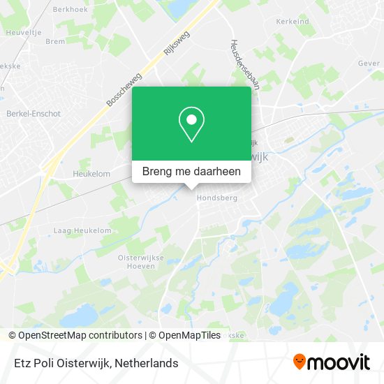 Etz Poli Oisterwijk kaart