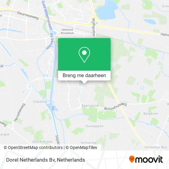Dorel Netherlands Bv kaart