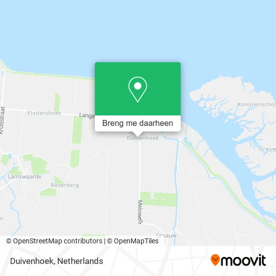 Duivenhoek kaart