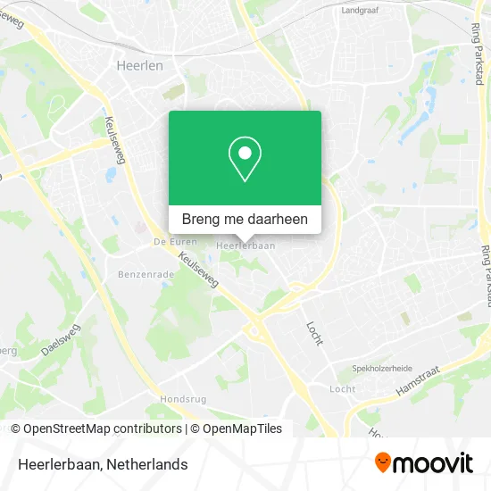 Heerlerbaan kaart