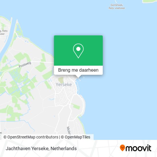 Jachthaven Yerseke kaart