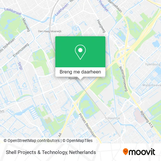Shell Projects & Technology kaart
