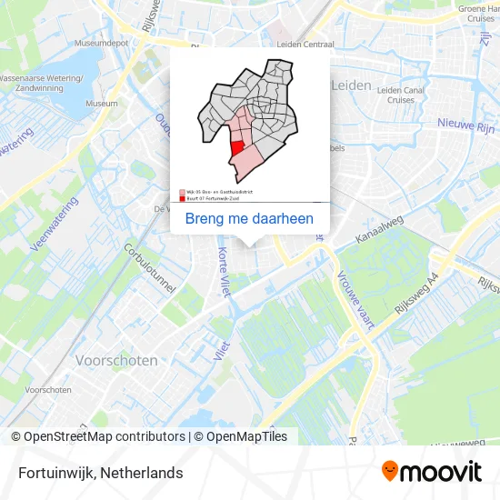 Fortuinwijk kaart