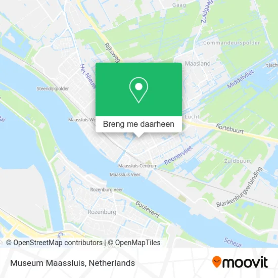 Museum Maassluis kaart