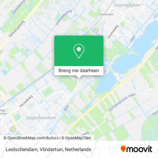 Leidschendam, Vlindertuin kaart