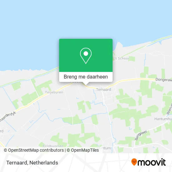Ternaard kaart