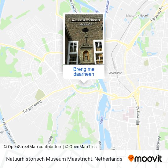 Natuurhistorisch Museum Maastricht kaart