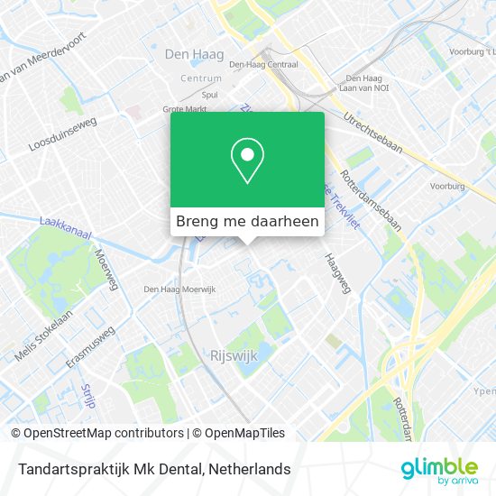 Tandartspraktijk Mk Dental kaart