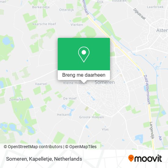 Someren, Kapelletje kaart