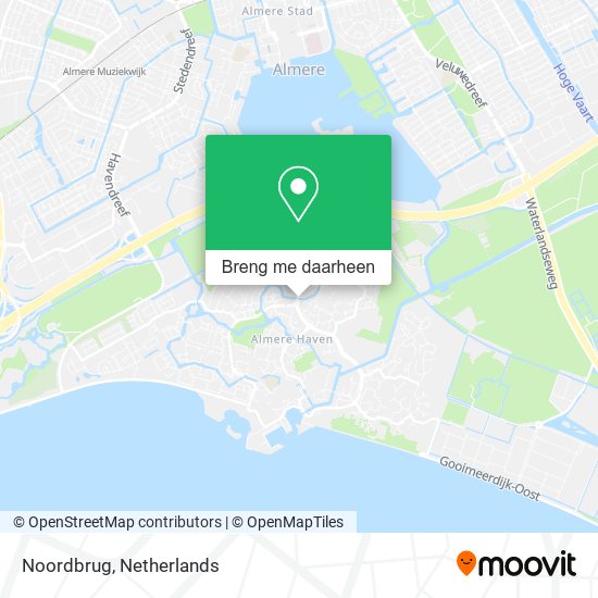 Noordbrug kaart