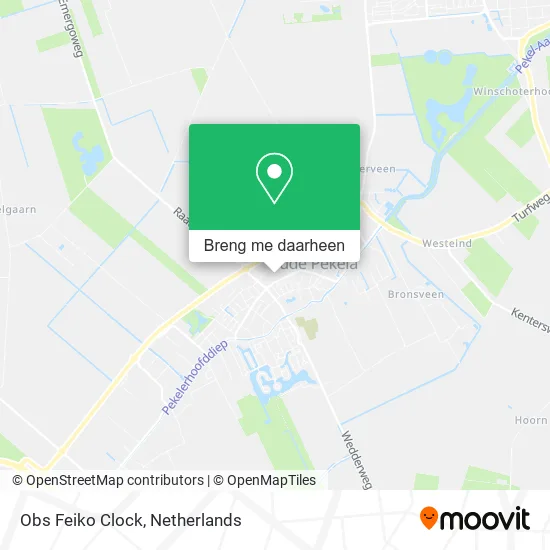Obs Feiko Clock kaart