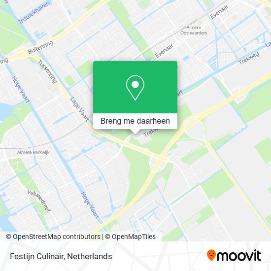 Festijn Culinair kaart