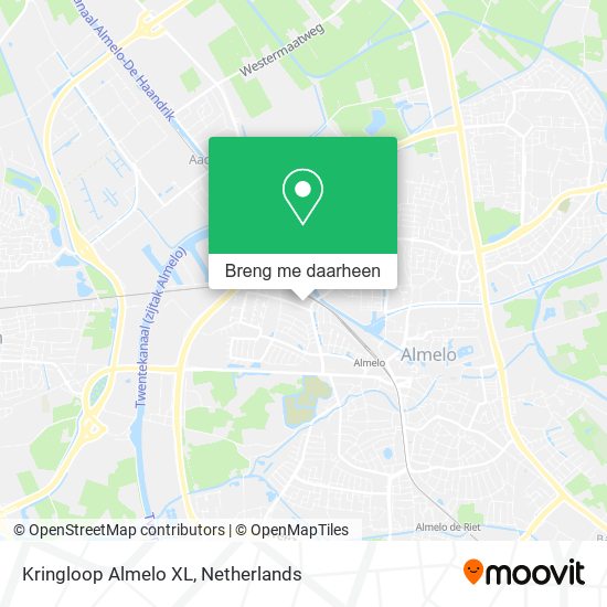 Kringloop Almelo XL kaart