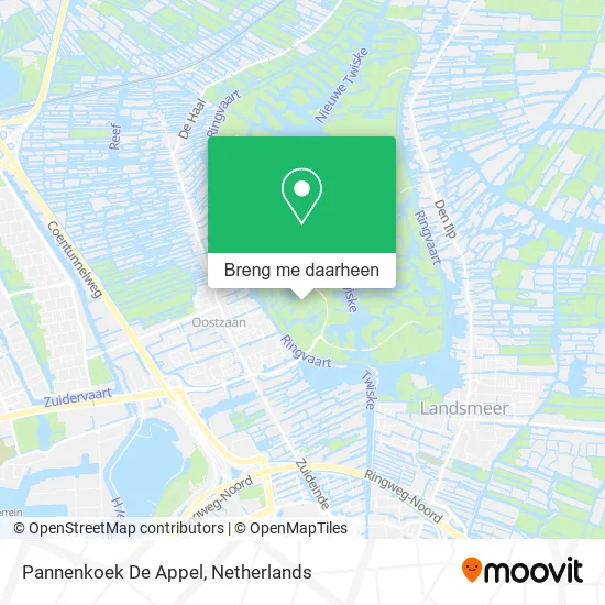 Pannenkoek De Appel kaart