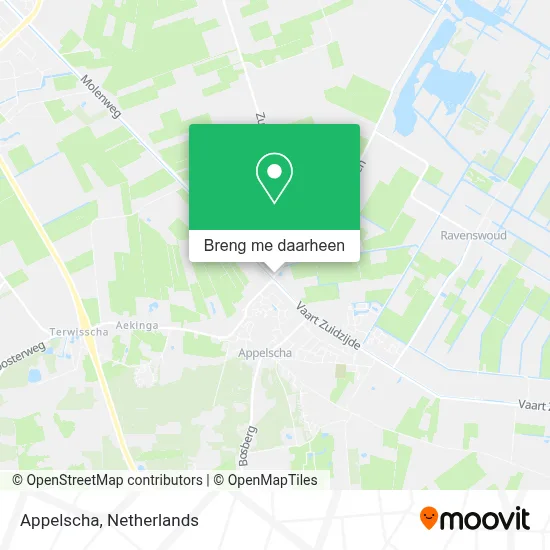 Appelscha kaart