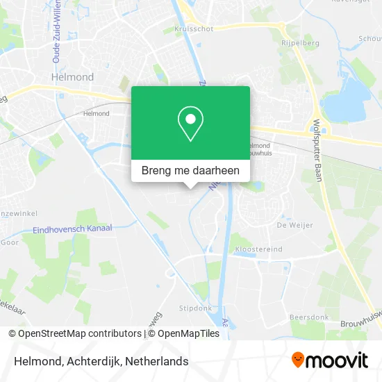Helmond, Achterdijk kaart
