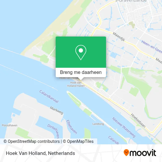 Hoek Van Holland kaart