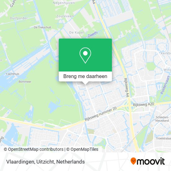 Vlaardingen, Uitzicht kaart