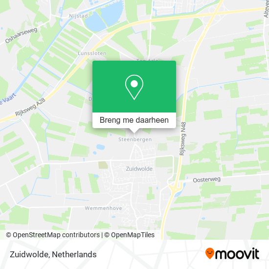 Zuidwolde kaart