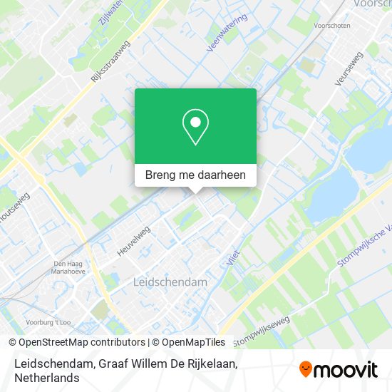 Leidschendam, Graaf Willem De Rijkelaan kaart