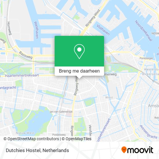Dutchies Hostel kaart